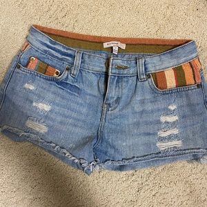 Blu Pepper jean shorts